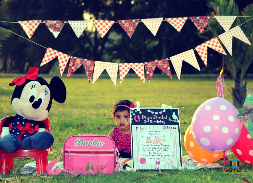 Baby Diya Birthday photo shoot | sukhstudios.in| sukh studios | chandigarh