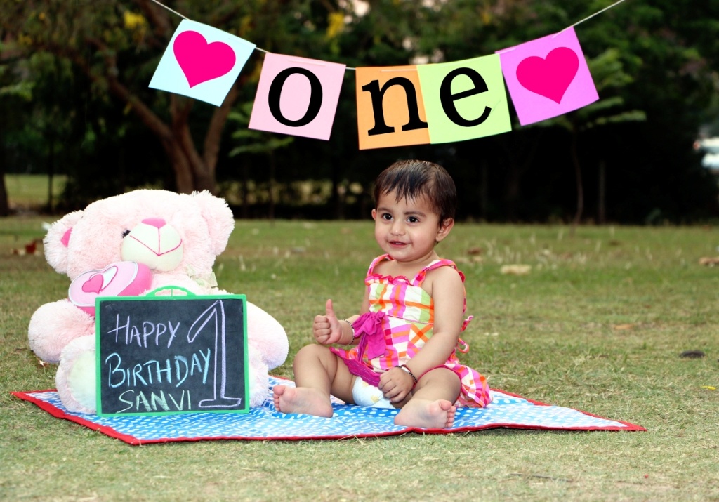 Baby shoot | Happy b’day little Saanvi !