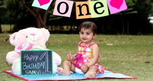 Baby shoot | Happy b’day little Saanvi !