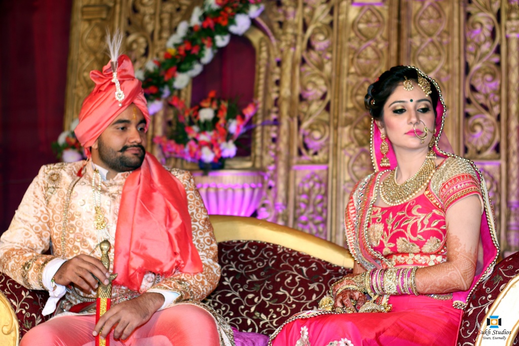 Royal Couple | Renu ♥ Shabad | Sukh Studios | Karnal Wedding  | Best Wedding