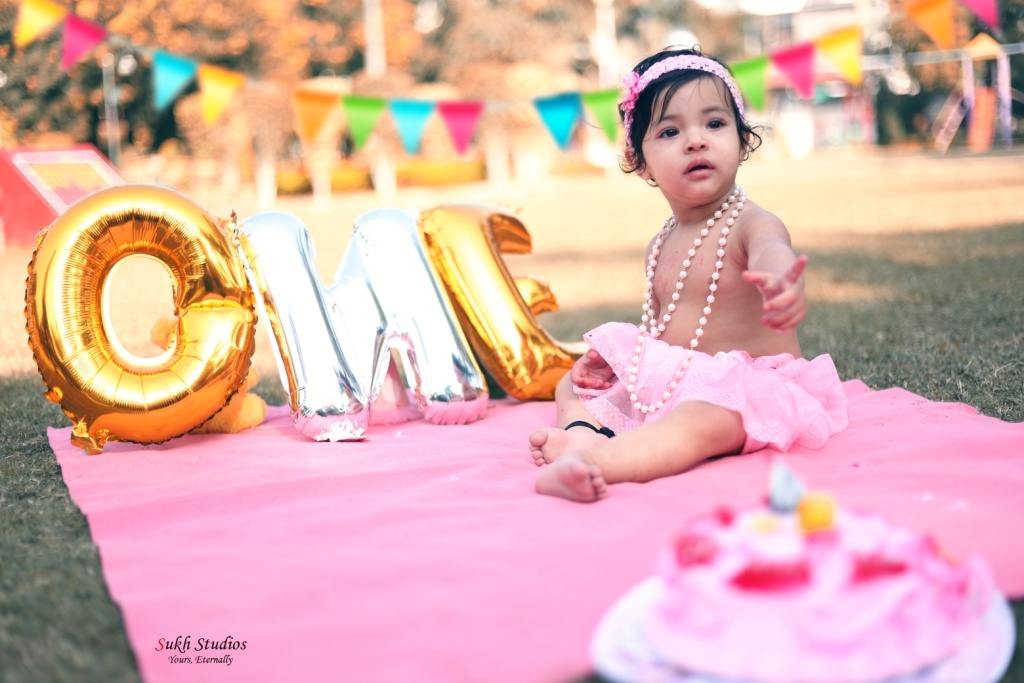 SAANVI | Photoshoot on her first Birthday | Baby shoot Chandigarh